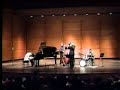 tom harrell trpt, david leonhardt piano, ray drummond bass, and lewis nash drums in a live concert playing