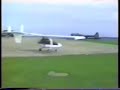 25 CFM Shadows take part in a Fly Past at the Duxford Airshow in the early 1990s