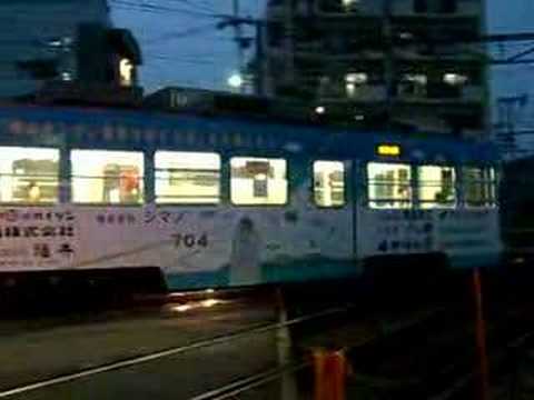 阪堺電気軌道　住吉駅　3番ホーム