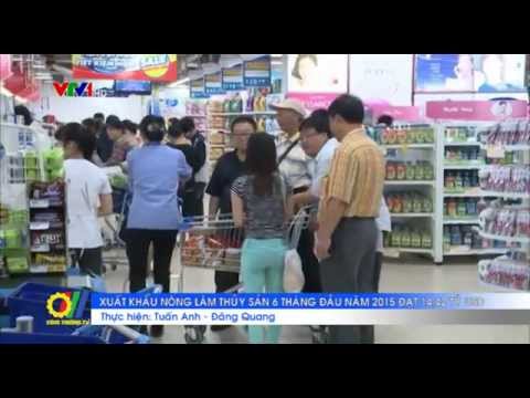 Xuất khẩu nông lâm thủy sản 6 tháng đầu năm 2015 đạt 14,42 tỷ USD 