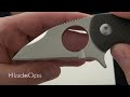Click here to watch this video Brous Blades Silent Soldier Folding Knife D2 Steel