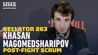 Khasan Magomedsharipov: 'It Won't Take Long' Getting To Title Shot | Bellator 263 | MMA Fighting by MMA Fighting