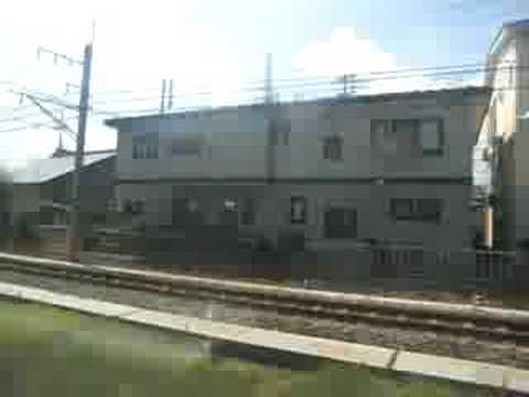 側面展望　六日町通過