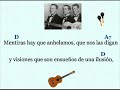 Trío Matamoros:  Mientes  -  (letra y acordes)