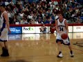 Mens basketball game on Saturday January 19, 2008. Most of the video is concentrated on 2007-2008 NAIA All-American senior guard Adam Hepker. Also in the video Hepker has a word or two for the referee.
