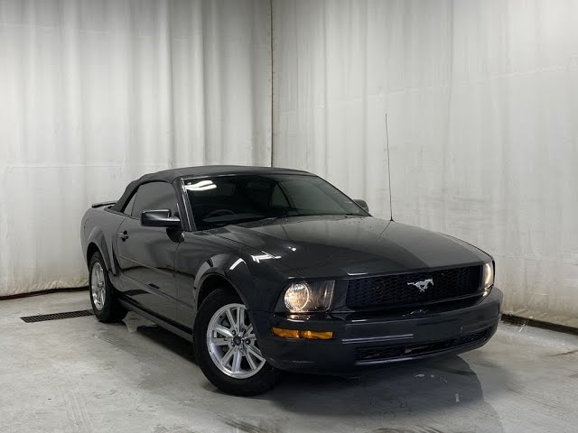 2007 Ford Mustang V6 Convertible - Cruise Control, Power Driver  in Cars & Trucks in Strathcona County