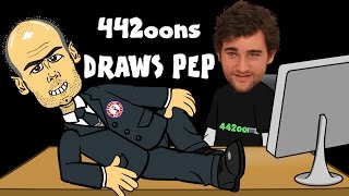 ✏️442oons Draws Pep - timelapse✏️ Football Cartoon