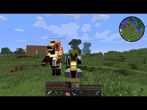 Minecraft com Mods EP32 - Helelinha vs Noite e Chuva