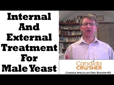 how to treat a yeast infection in a male