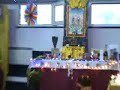 First group tsok practice at the new London Drukpa centre