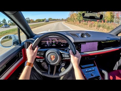 2024 Porsche Cayenne E Hybrid - POV Test Drive (Binaural Audio)