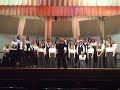 beverly high school vocal ensemble performs 