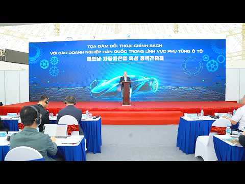 Đối thoại chính sách với các doanh nghiệp trong lĩnh vực phụ tùng ô-tô