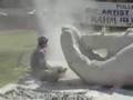 Todd Frahm Hand Sculpture takes form in Fullerton, CA