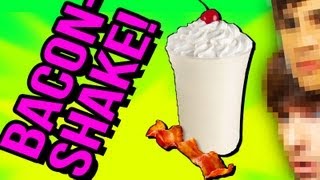 BACON MILKSHAKES!!! - YouTube