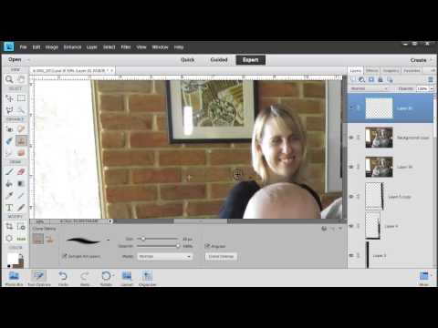 how to use the clone stamp tool