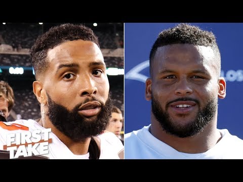 Video: Odell Beckham or Aaron Donald: Who needs to have a bigger game? | First Take