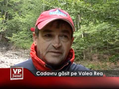 Cadavru găsit pe Valea Rea