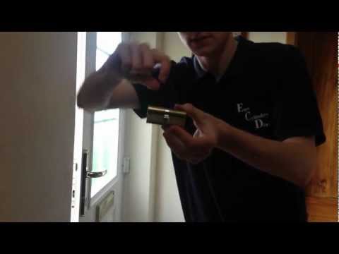 how to remove euro cylinder