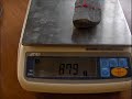 To find the density of an irregular object