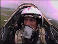 russian mig-29 flight viewed from the cockpit, flown by a mr. avramenko. now with soundtrack.