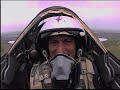 russian mig-29 flight viewed from the cockpit, flown by a mr. avramenko. now with soundtrack.