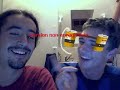 Un pote et moi plut?t alcoolis?s
