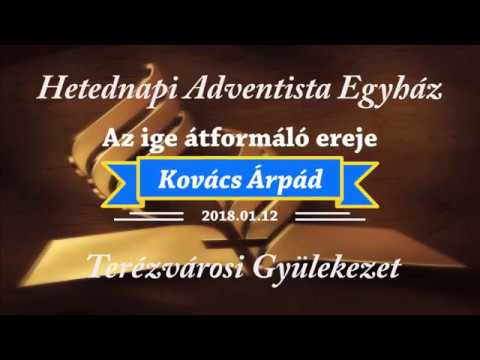 Az ige átformáló ereje Kovács Árpád 2018.01.12 Az ige átformáló ereje Kovács Árpád 2018.01.12
