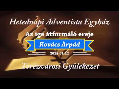 Az ige átformáló ereje    Kovács Árpád   2018.01.12