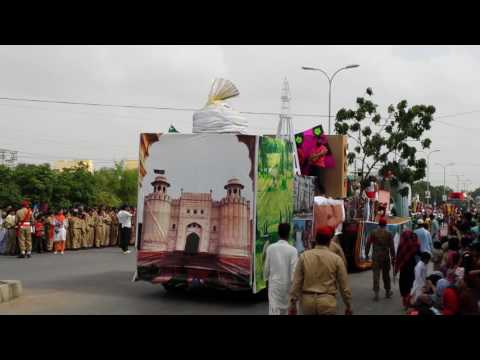 6 sep 2016 defence day panjab float at malir cantt