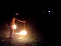 fire dancer