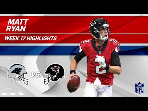 Video: Matt Ryan's 317 Yards & 1 TD vs. Carolina! | Panthers vs. Falcons | Wk 17 Player Highlights
