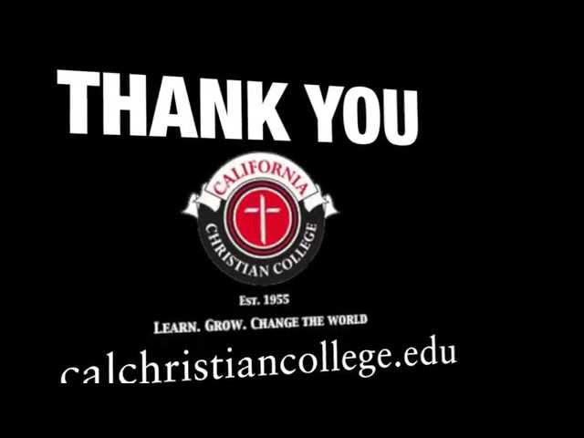 California Christian College video #2