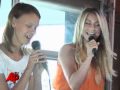 Julianne Hough Bonds With Campers Via Karaoke