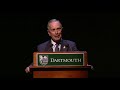 Dartmouth Presidential Lectures: Michael Bloomberg, Mayor of New York City