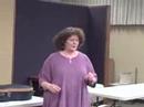 Dawn Daniels, storyteller, at Farmington Historical Society