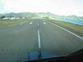 TakeOff St Maarten from Cockpit Boeing 747