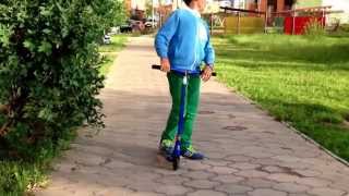 Как сделать 180 на самокате Как сделать 180 на самокате