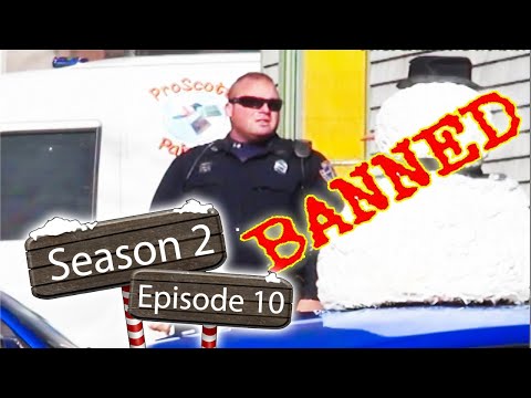Funny - Police shut down Funny Snowman Prank - Season 2 Episode 9