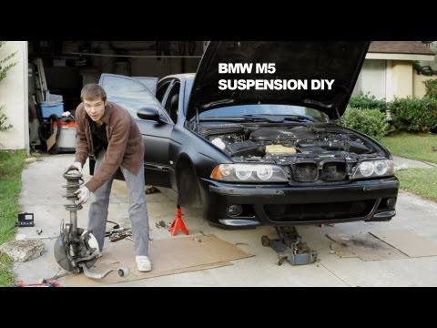 BMW M5 Suspension DIY Repair – Dinan Koni Shocks & Swaybar + PowerFlex Bushings