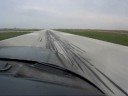 Piper Warrior landing at Rochester (KRST)