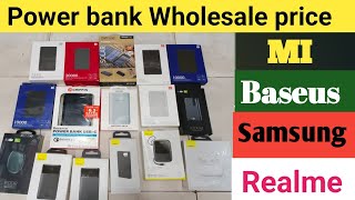 Power bank Wholesale price Baseus power bank Mi Po