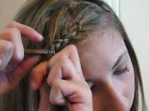 How to french braid your bangs or front part of your hair. How to french braid your bangs or front part of your hair.
