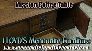 Mennonite Mission Coffee Table