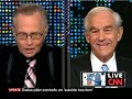 Ron Paul talks with Larry King about Michael Moore's view of Capitalism, foreign policy, and health care. campaignforliberty.com