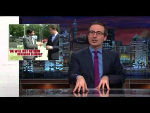 John Oliver taken on the British Museum for all the stolen artifacts!