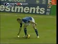 Referee issued warning by player (not to litter the pitch)