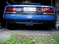 AW11 SC - 2.5 exhaust AW11 SC - 2.5 exhaust
