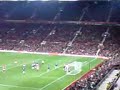 Sunderland vs Manchester united at old trafford, sunderland fans singing niall quinn