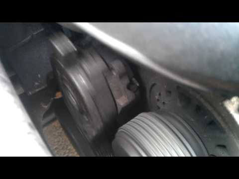 how to change auxiliary belt mk4 golf